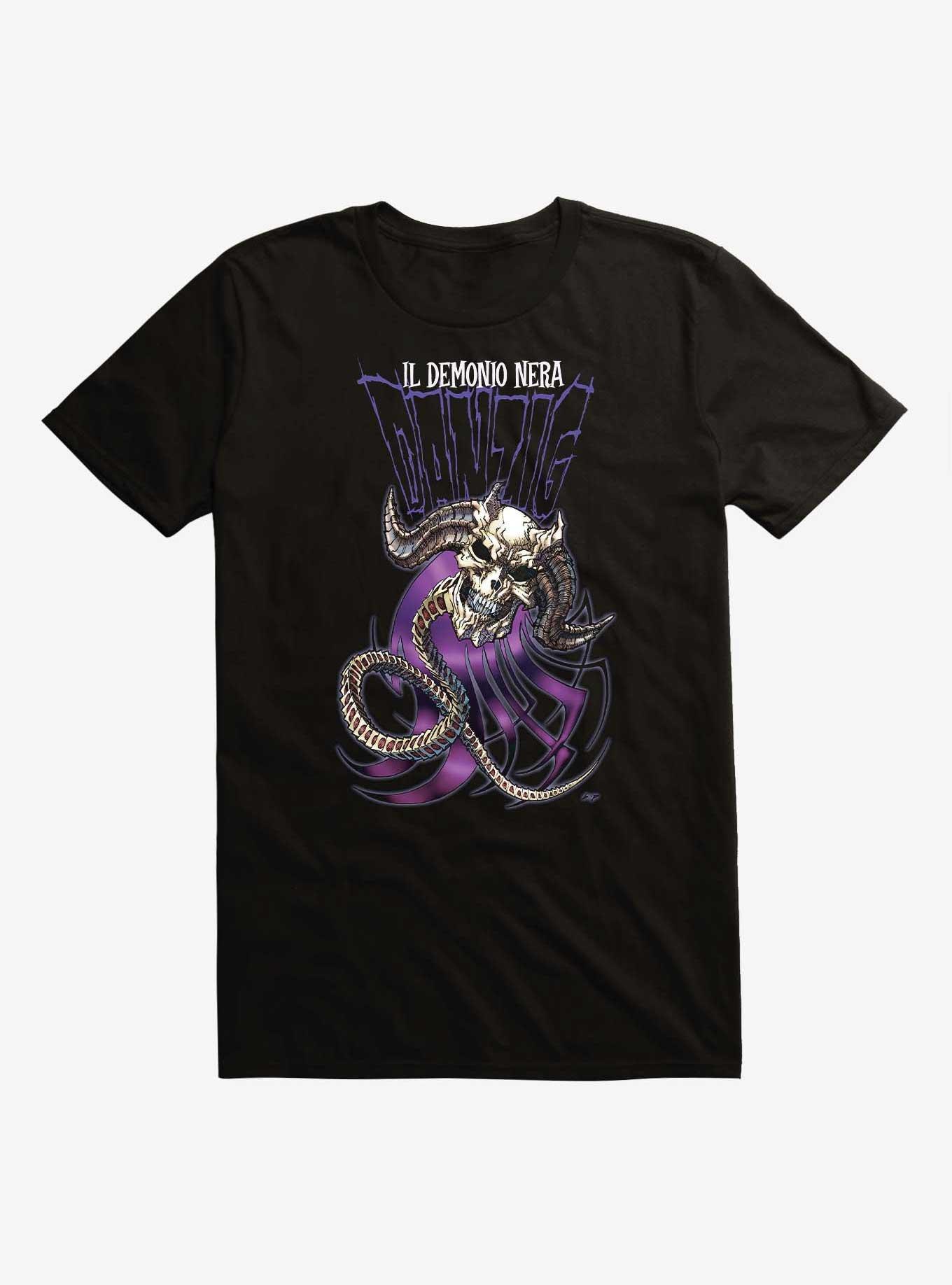 Danzig Il Demonio Nera T-Shirt, BLACK, hi-res