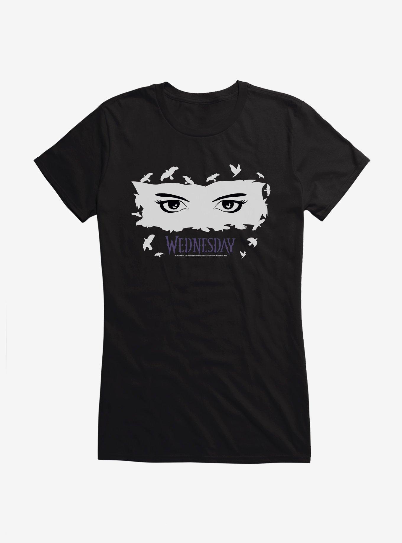 Wednesday Eyes Girls T-Shirt, , hi-res