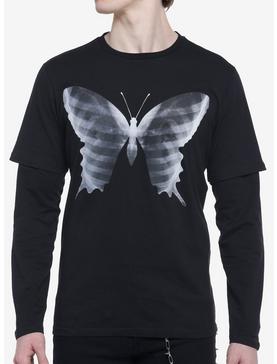Butterfly X-Ray Twofer Long-Sleeve T-Shirt, , hi-res