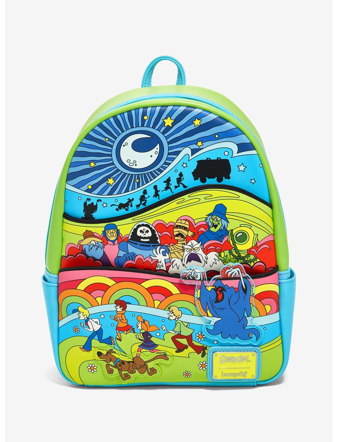 Scooby-Doo Where are You! Psychedelic Glow-in-the-Dark Mini Backpack, , hi-res
