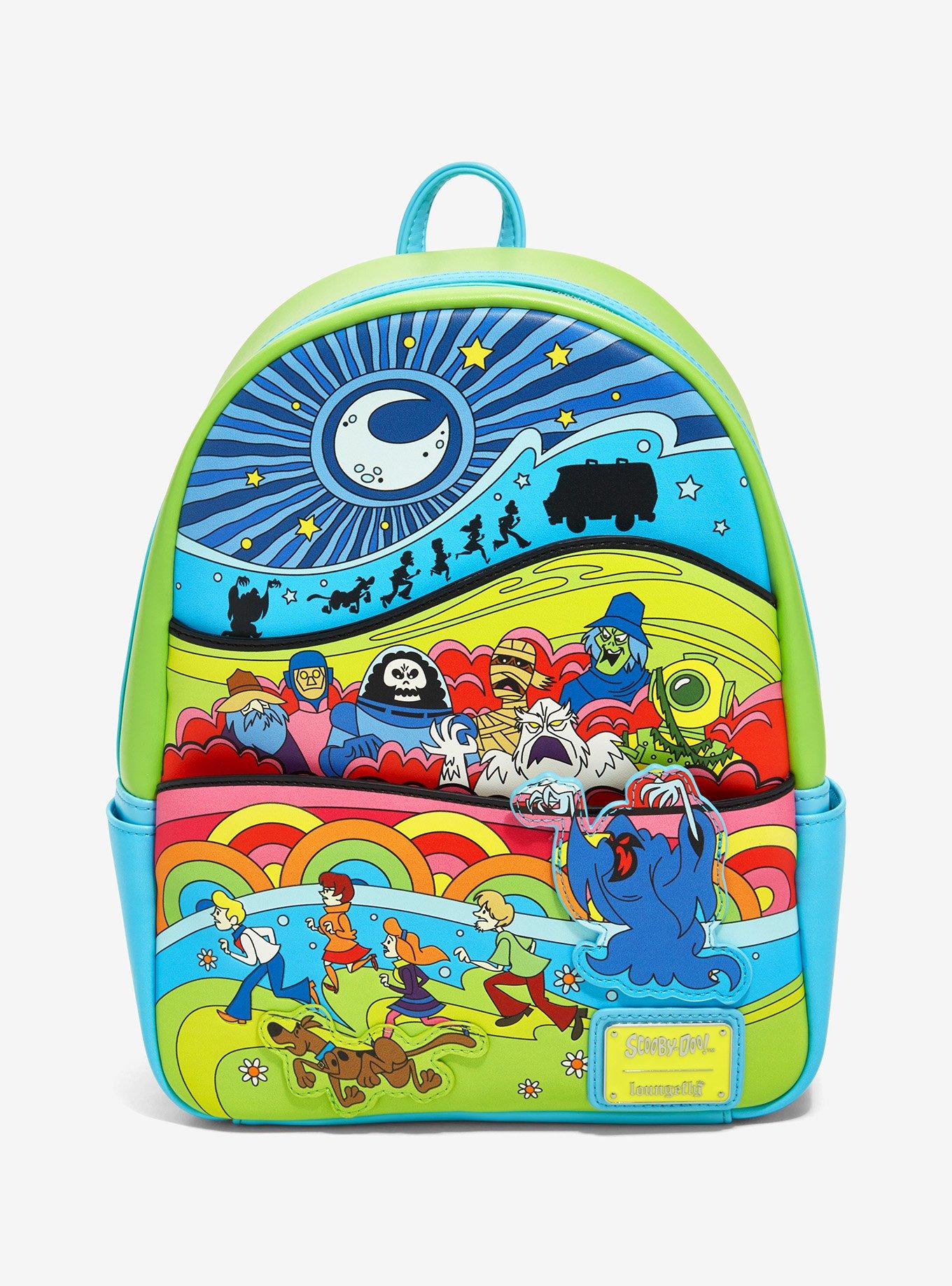 Scooby-Doo Where are You! Psychedelic Glow-in-the-Dark Mini Backpack, , hi-res