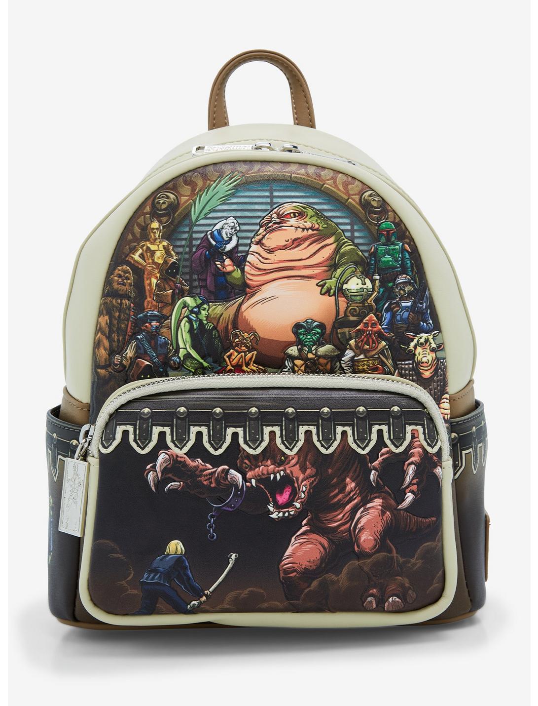 Loungefly Star Wars Return of the Jedi 40th Anniversary Jabba's Palace Scene Mini Backpack, , hi-res