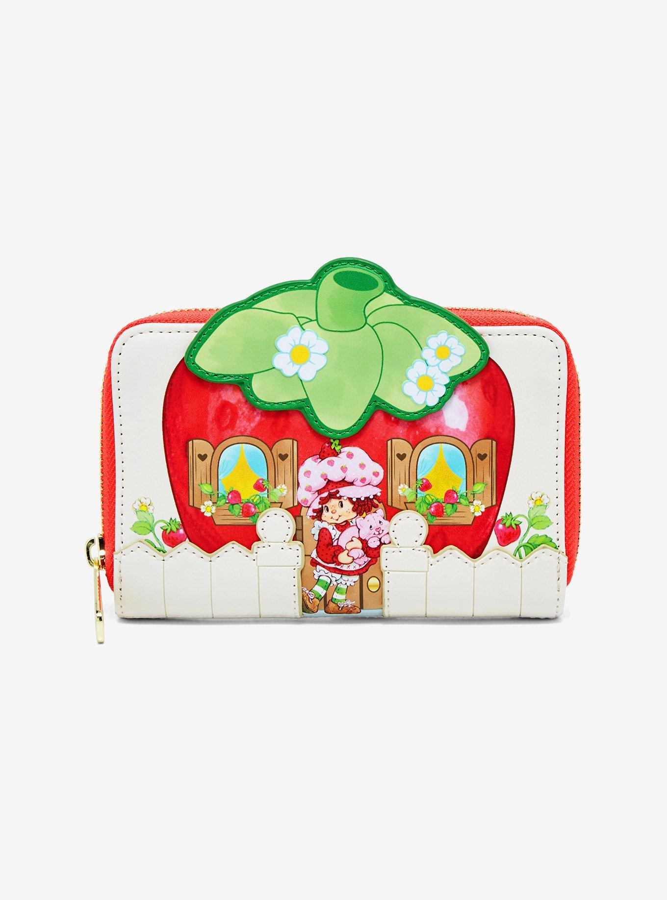 Loungefly Strawberry Shortcake House Small Zip Wallet , , hi-res