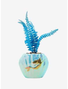 Disney The Little Mermaid Pearlized Seashell Faux Succulent Planter, , hi-res