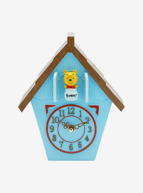 Disney Winnie the Pooh Figural Pooh Bear House Table Clock | BoxLunch
