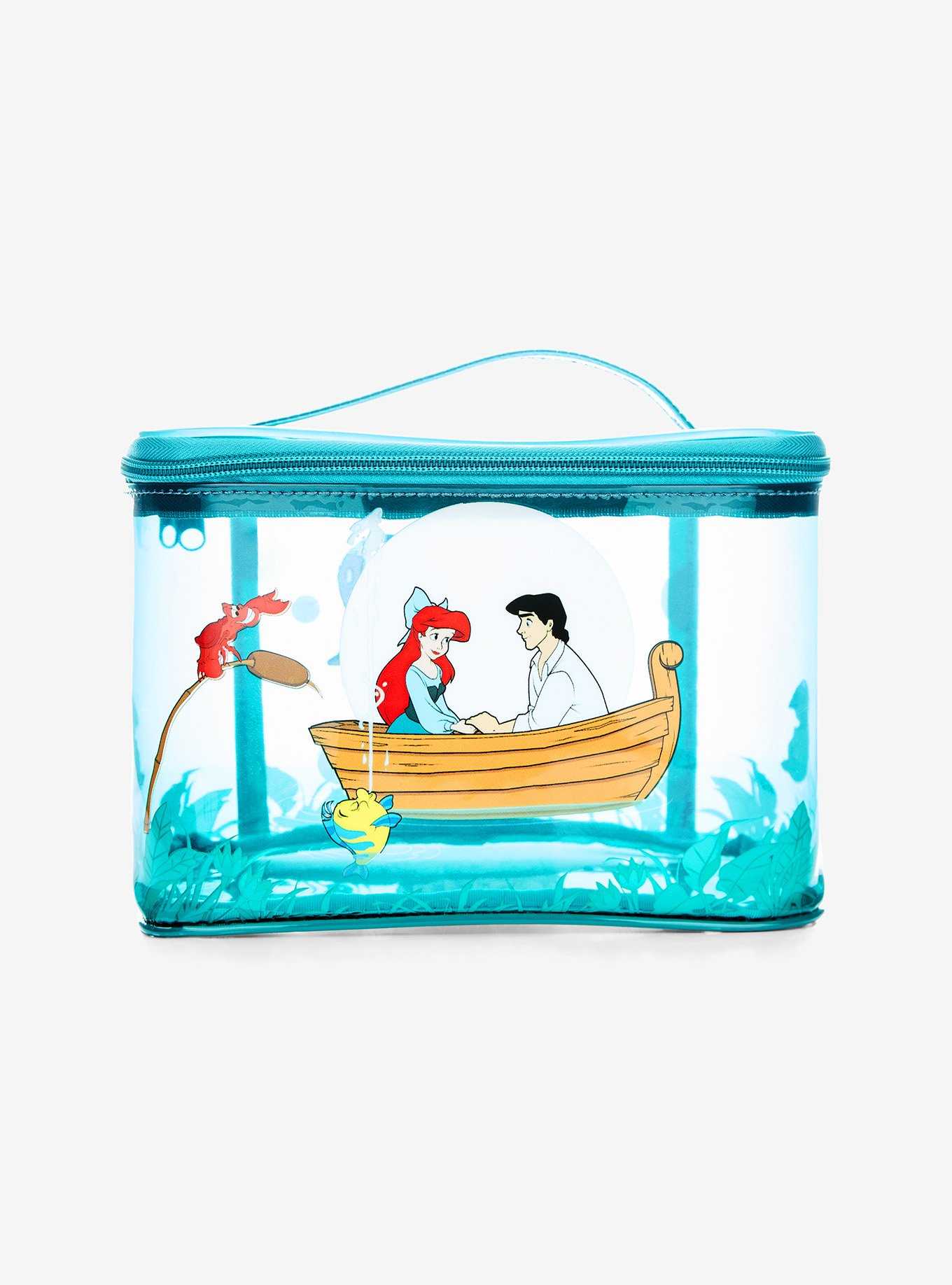 Disney The Little Mermaid Kiss the Girl Cosmetic Train Case - BoxLunch Exclusive, , hi-res
