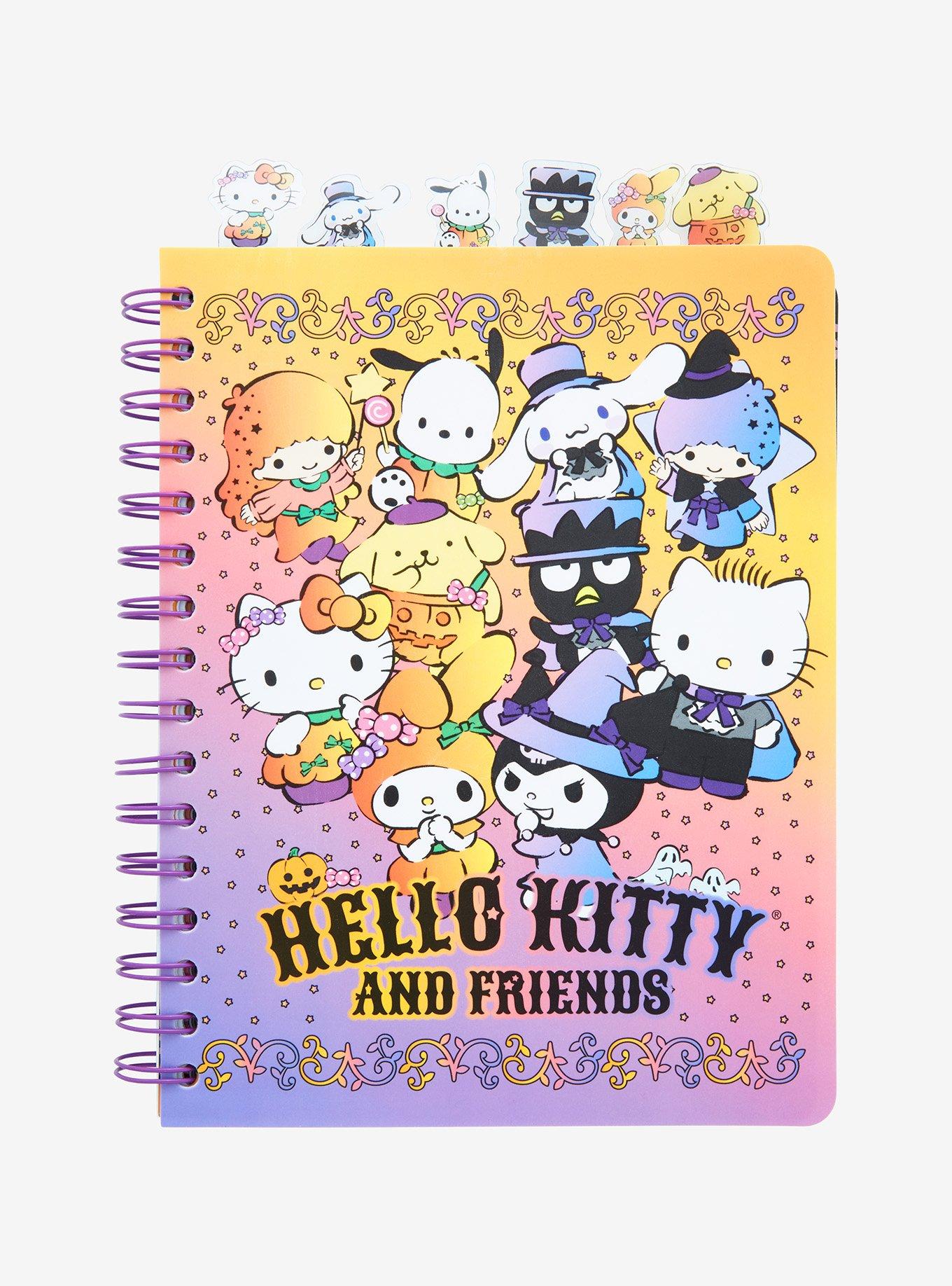 Sanrio Hello Kitty and Friends Halloween Costumes Figural Tab Journal - BoxLunch Exclusive, , hi-res