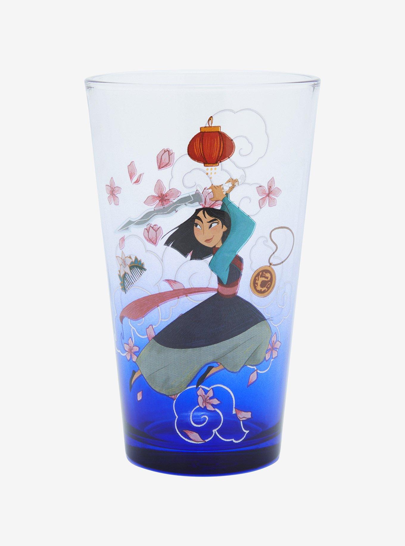 Disney Memes 10-Ounce Tumbler Glasses Set of 4