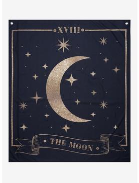 Moon Tarot Card Fabric Tapestry, , hi-res