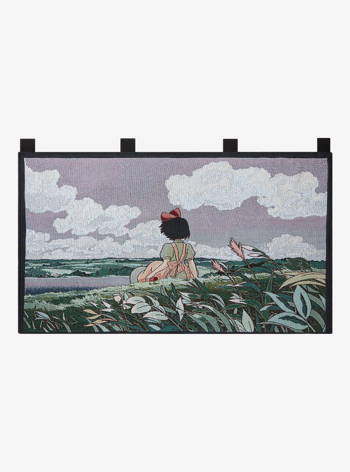 Studio Ghibli Kiki's Delivery Service Kiki in Field Wall Tapestry | BoxLunch