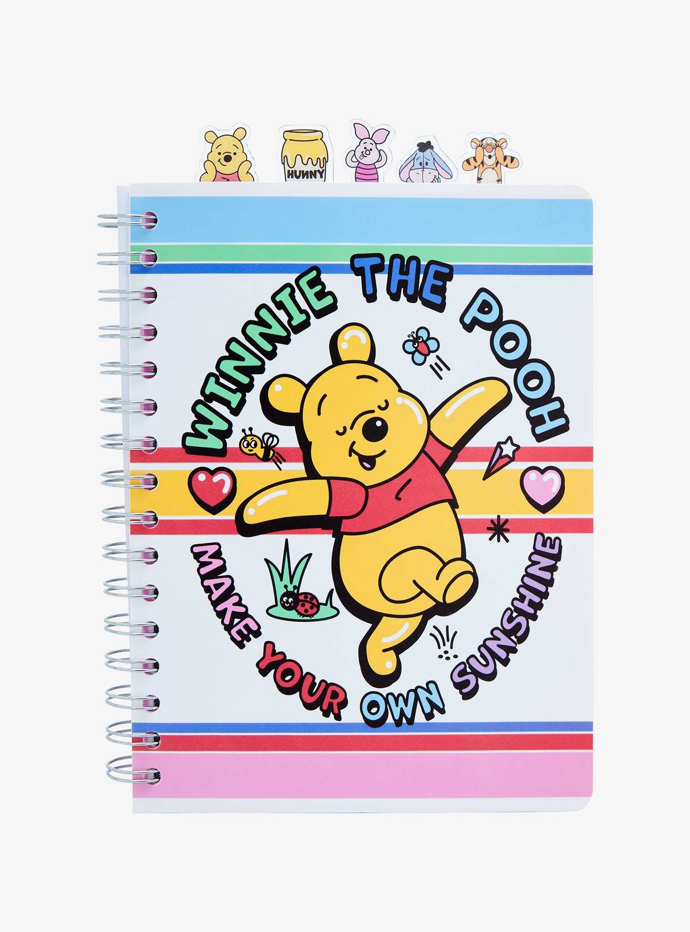 Disney Winnie the Pooh Sunshine Figural Tab Journal - BoxLunch Exclusive, , hi-res