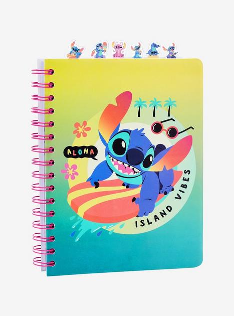 Disney Lilo & Stitch Island Vibes Figural Tab Journal - BoxLunch ...