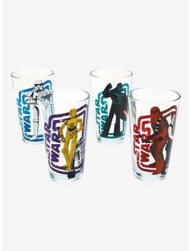 Star Wars Character Frame Portrait Pint Glass Set - BoxLunch Exclusive, , hi-res
