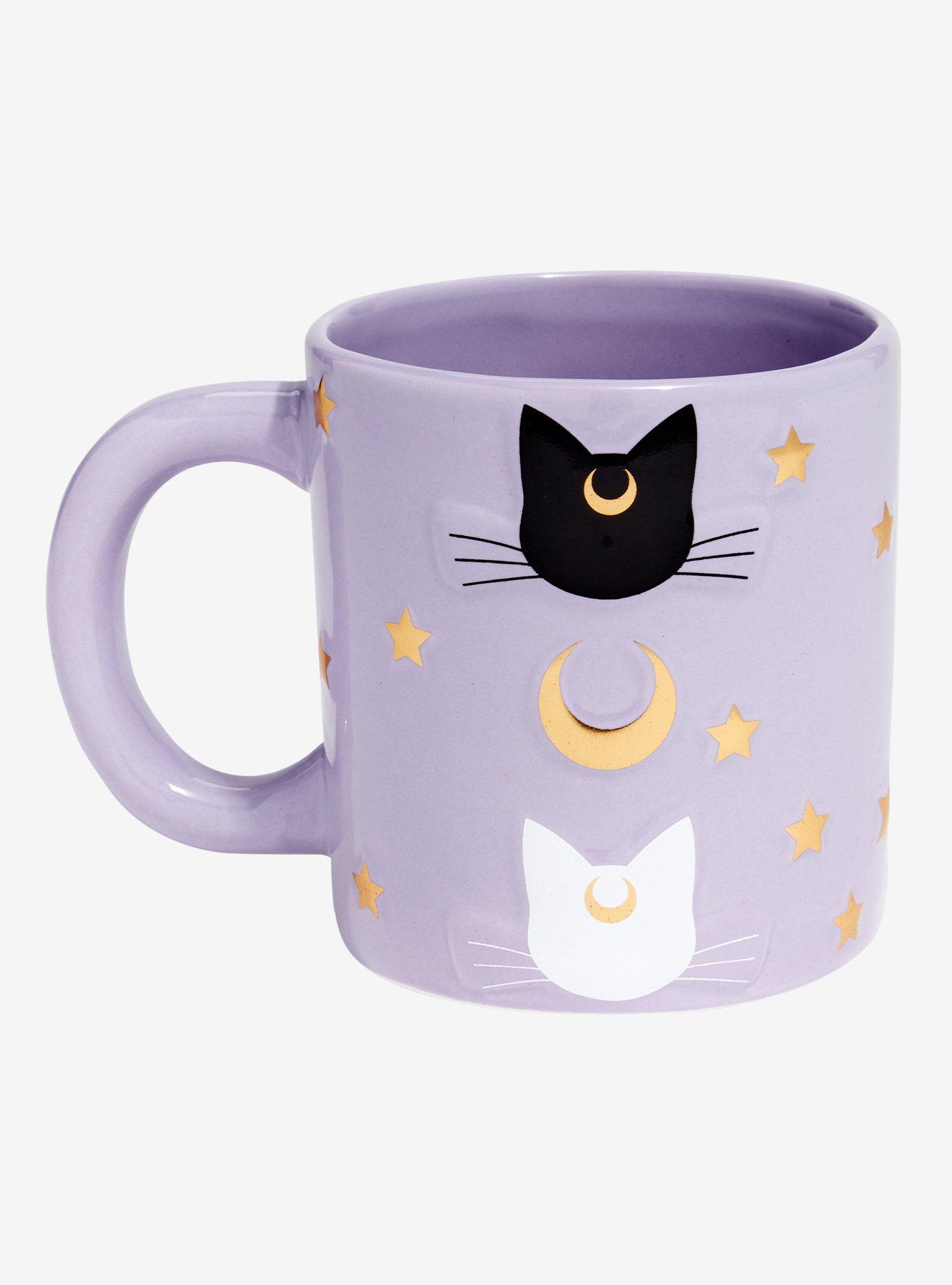 Sailor Moon Luna & Artemis Star Mug, , hi-res