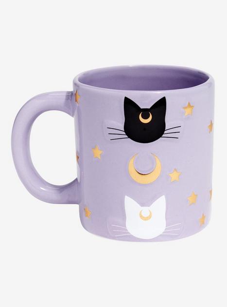 Sailor Moon Luna Artemis Mini Cute Wine Cup Mug Glass - Sailor Moon Store