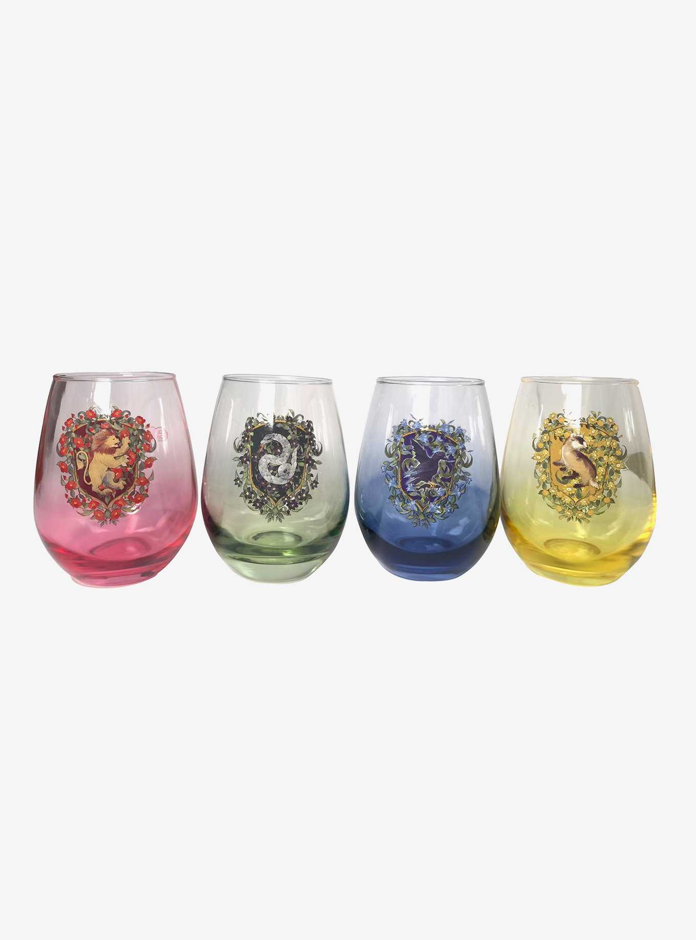 Harry Potter Hogwarts Houses Ombre Glass Set, , hi-res