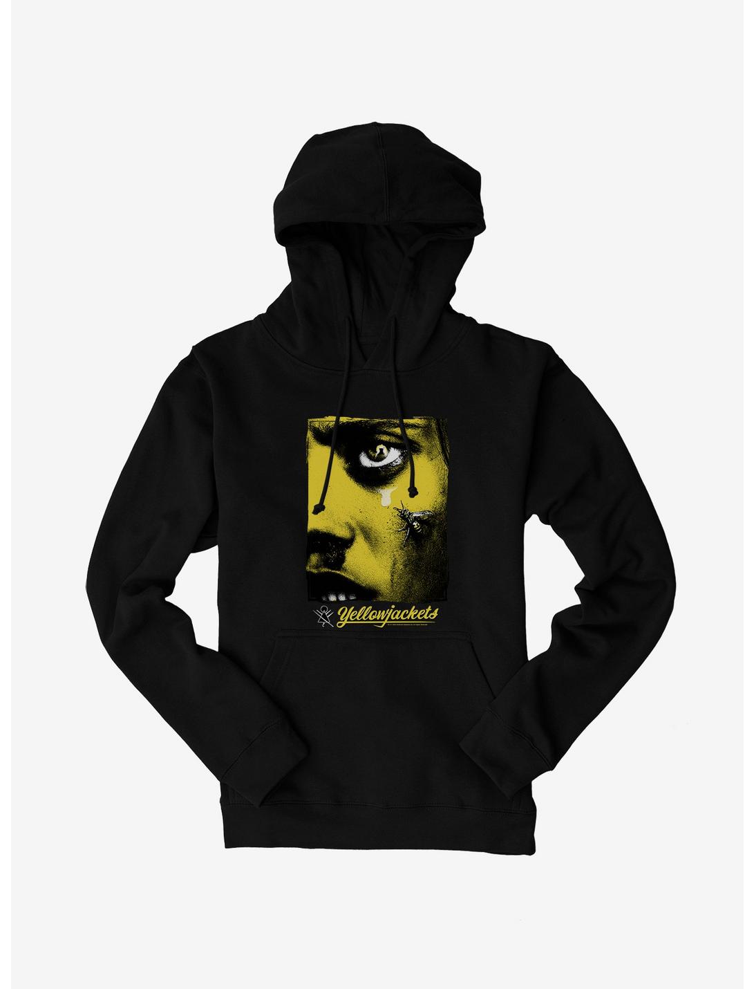Yellowjackets Hornets Poster Hoodie, BLACK, hi-res