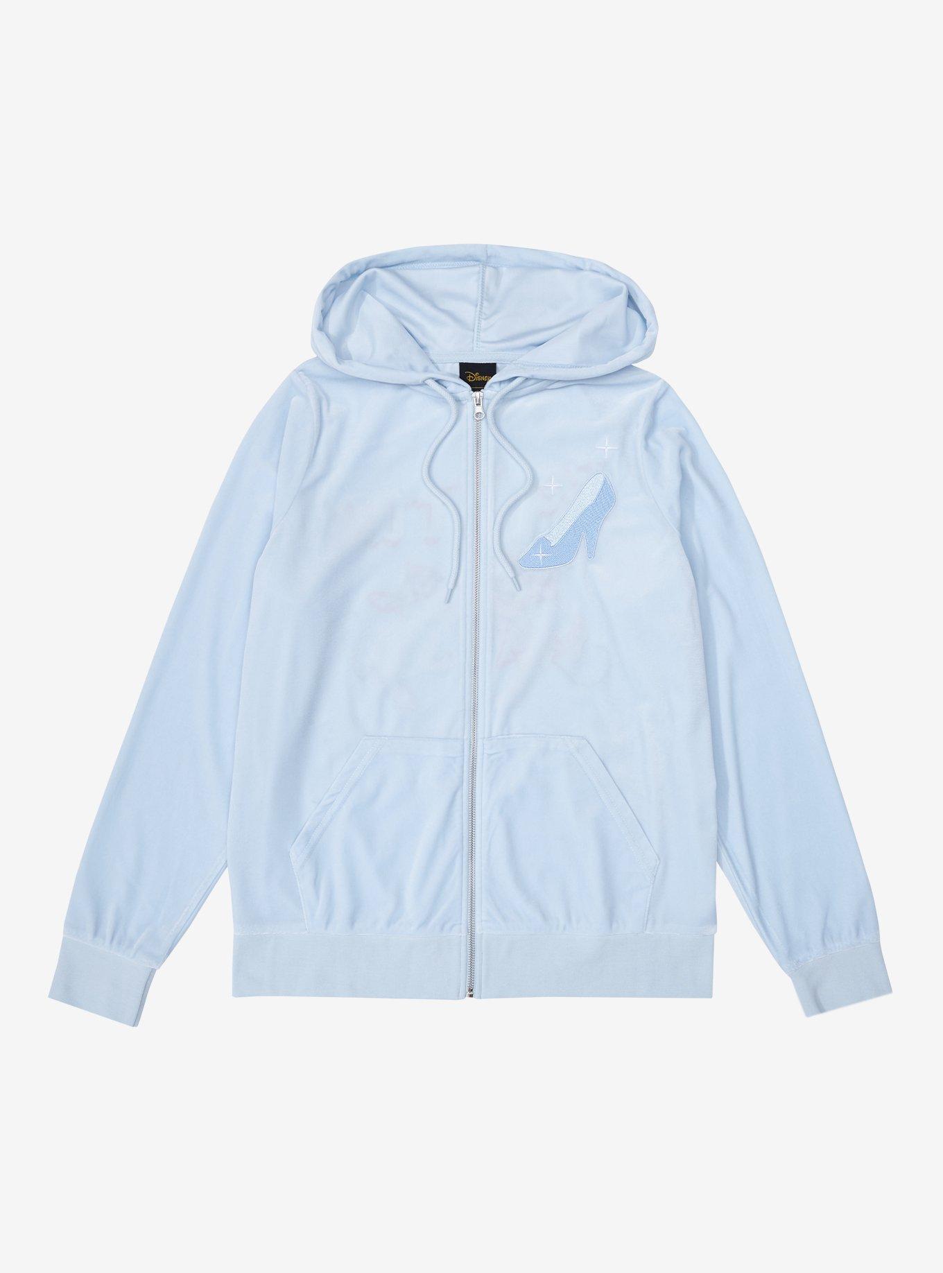 Her Universe Disney Cinderella True to Yourself Zippered Hoodie, BABY BLUE, hi-res