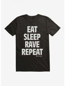 Fatboy Slim Eat Sleep Rave Repeat T-Shirt, , hi-res