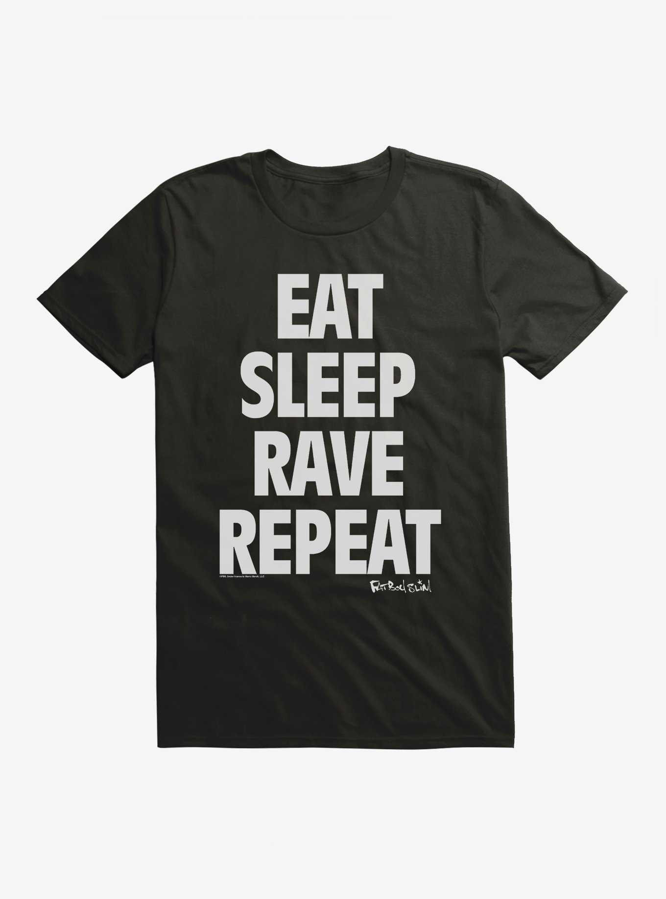 Fatboy Slim Eat Sleep Rave Repeat T-Shirt, , hi-res