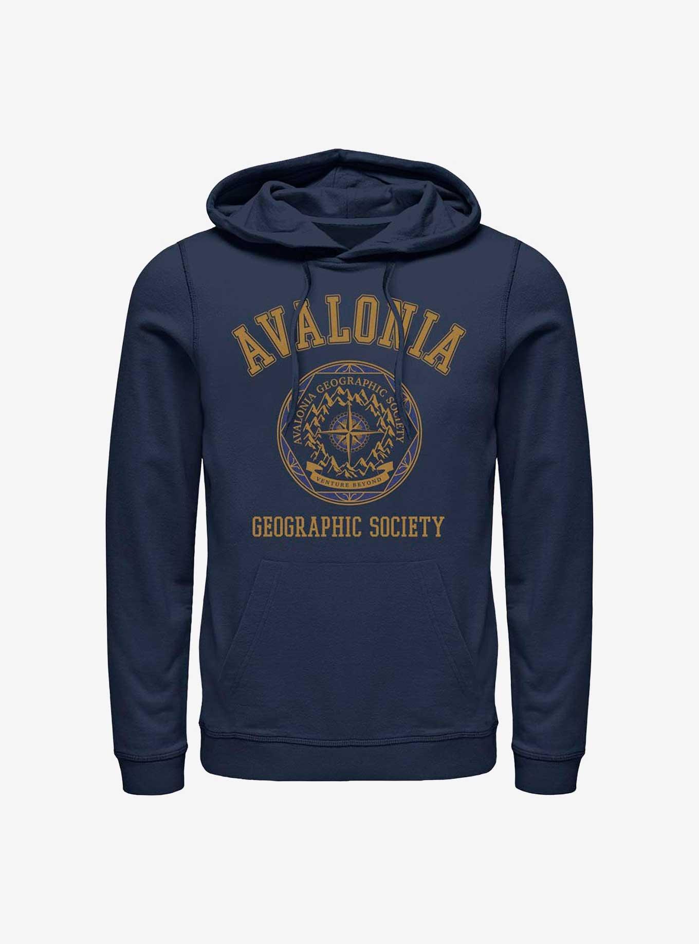 Disney Strange World Avalonia Geographic Society Hoodie, NAVY, hi-res