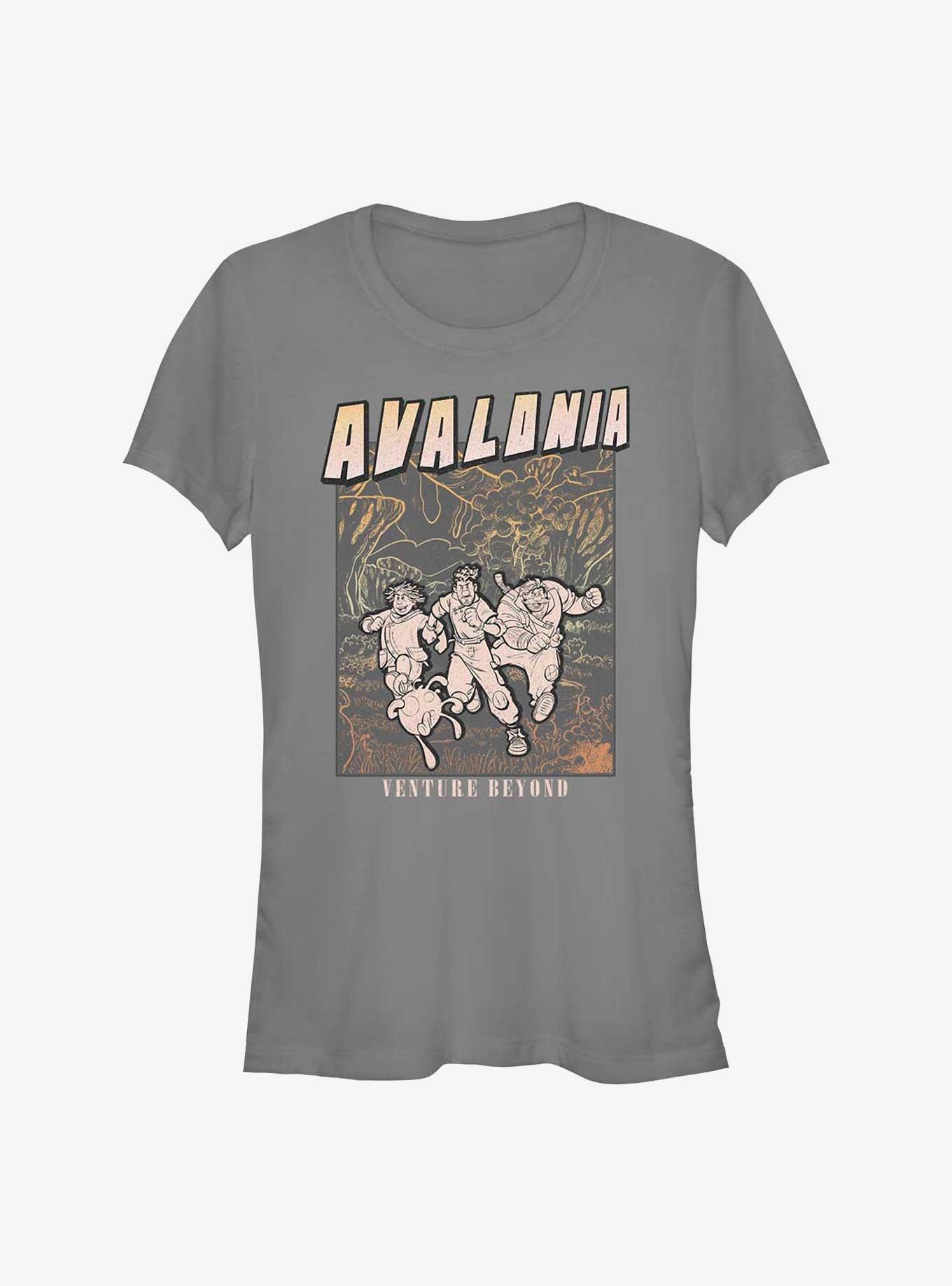 Disney Strange World Avalonia Venture Beyond Girls T-Shirt, CHARCOAL, hi-res