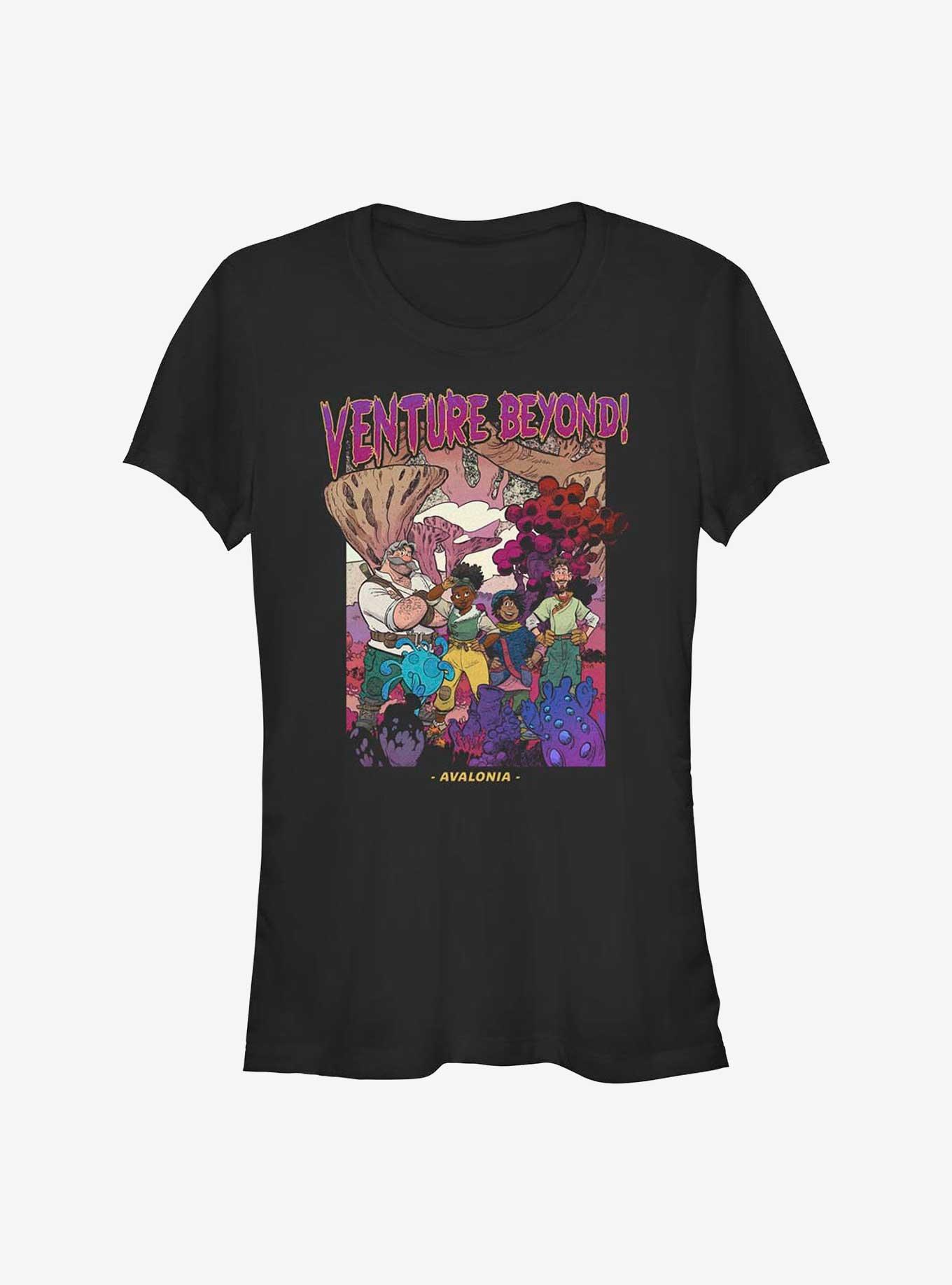 Disney Strange World Venture Beyond Poster Girls T-Shirt, , hi-res