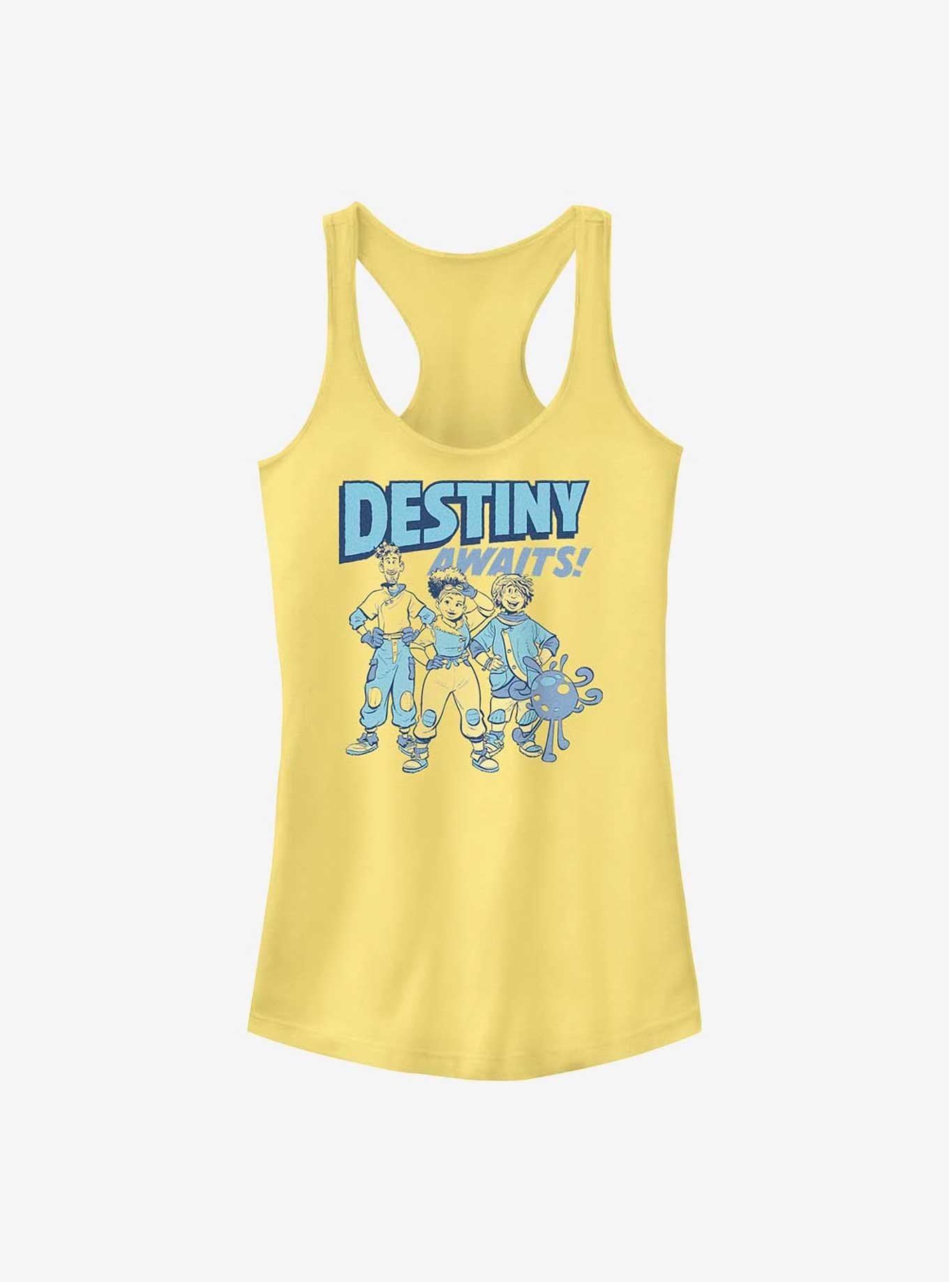 Disney Strange World Destiny Awaits Girls Tank, BANANA, hi-res