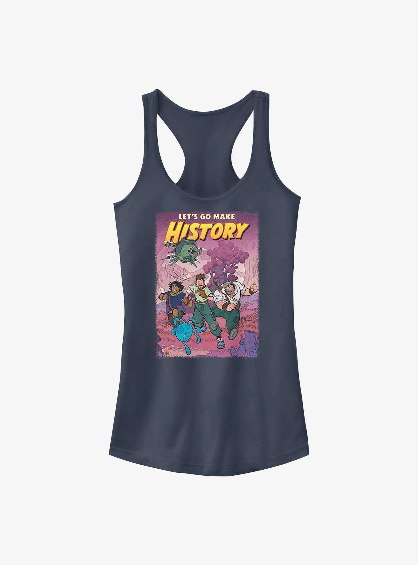 Disney Strange World Make History Girls Tank, INDIGO, hi-res