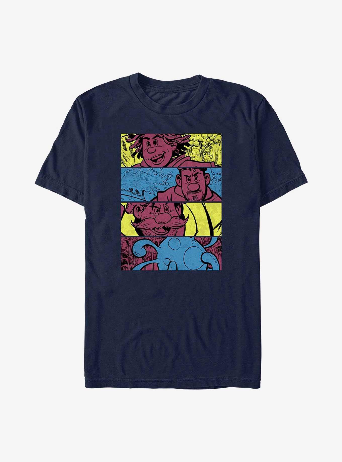 Disney Strange World Clade Family Adventure T-Shirt, NAVY, hi-res