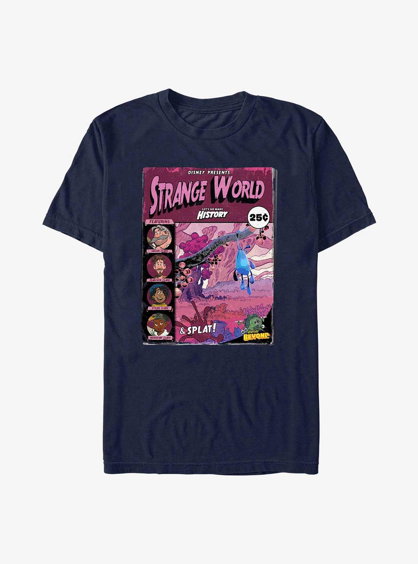 Disney Strange World Comic Book Adventures T-Shirt, NAVY, hi-res