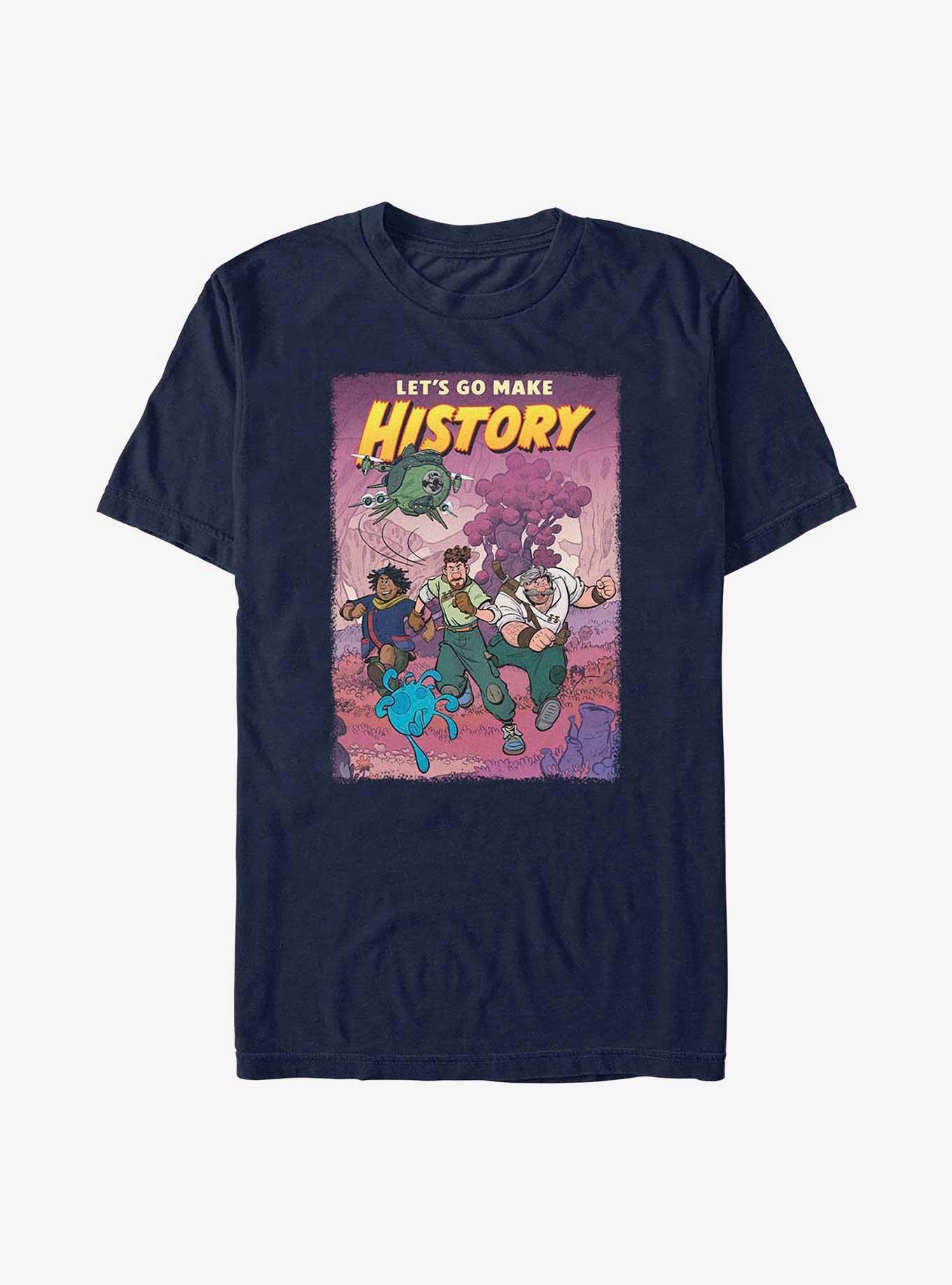 Disney Strange World Make History T-Shirt, NAVY, hi-res