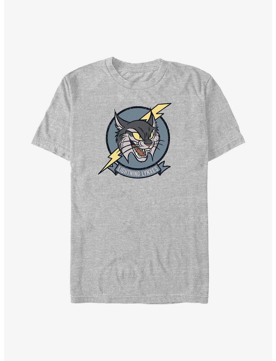 Disney Strange World Lightning Lynxes Badge T-Shirt, ATH HTR, hi-res