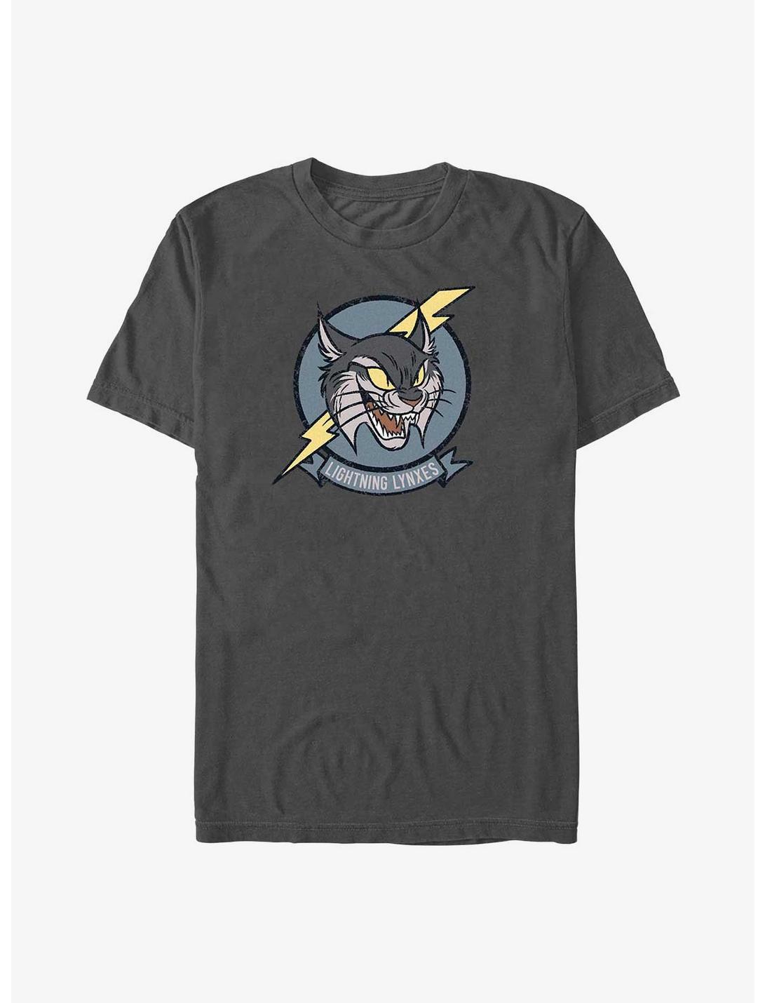 Disney Strange World Lightning Lynxes Badge T-Shirt, CHARCOAL, hi-res