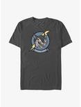 Disney Strange World Lightning Lynxes Badge T-Shirt, CHARCOAL, hi-res