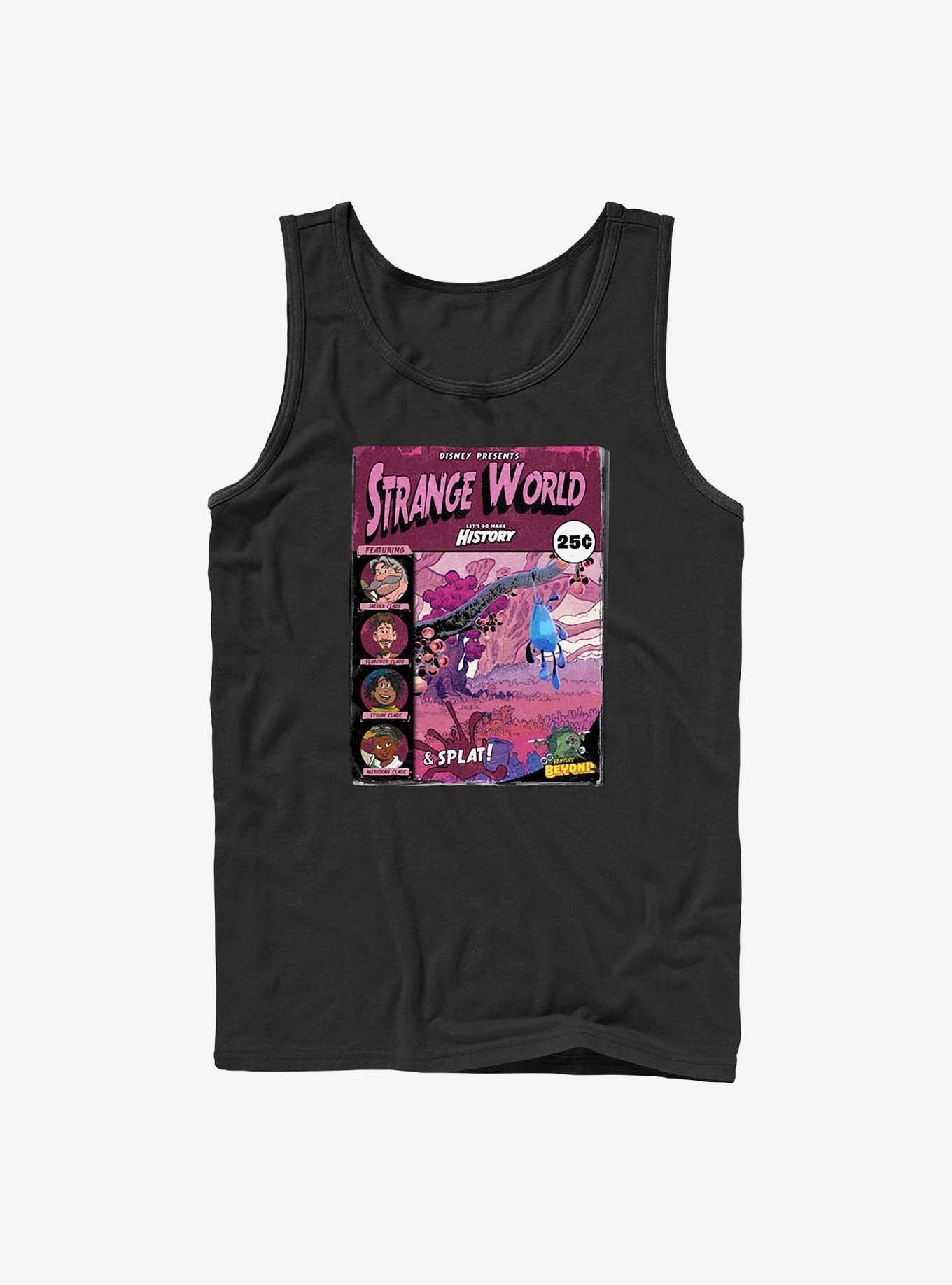 Disney Strange World Comic Book Adventuress Tank, BLACK, hi-res