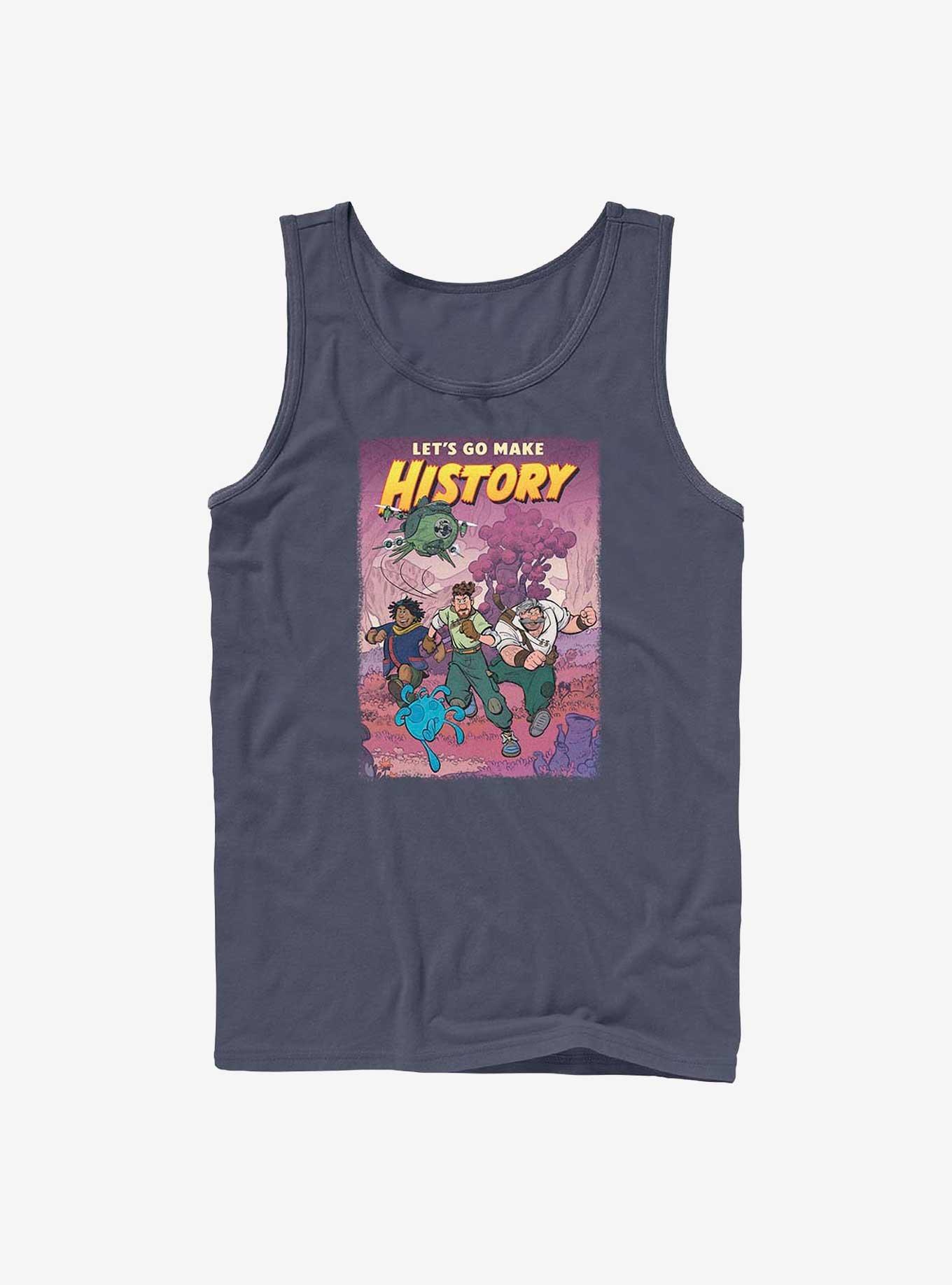 Disney Strange World Make History Tank, NAVY, hi-res