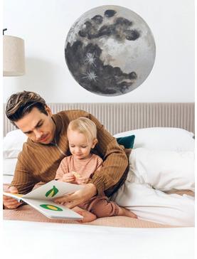 Mr. Kate Moon Peel And Stick Wall Decal With Metallic Silver Ink, , hi-res