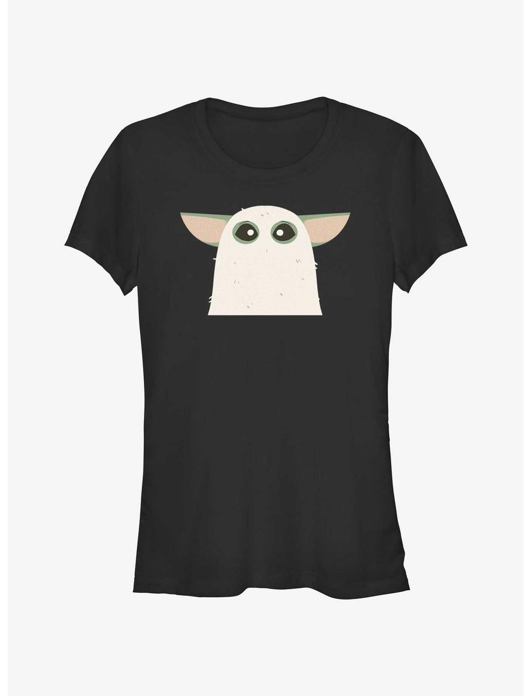 Star Wars The Mandalorian Ghost Child Girls T-Shirt, BLACK, hi-res