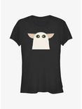 Star Wars The Mandalorian Ghost Child Girls T-Shirt, BLACK, hi-res