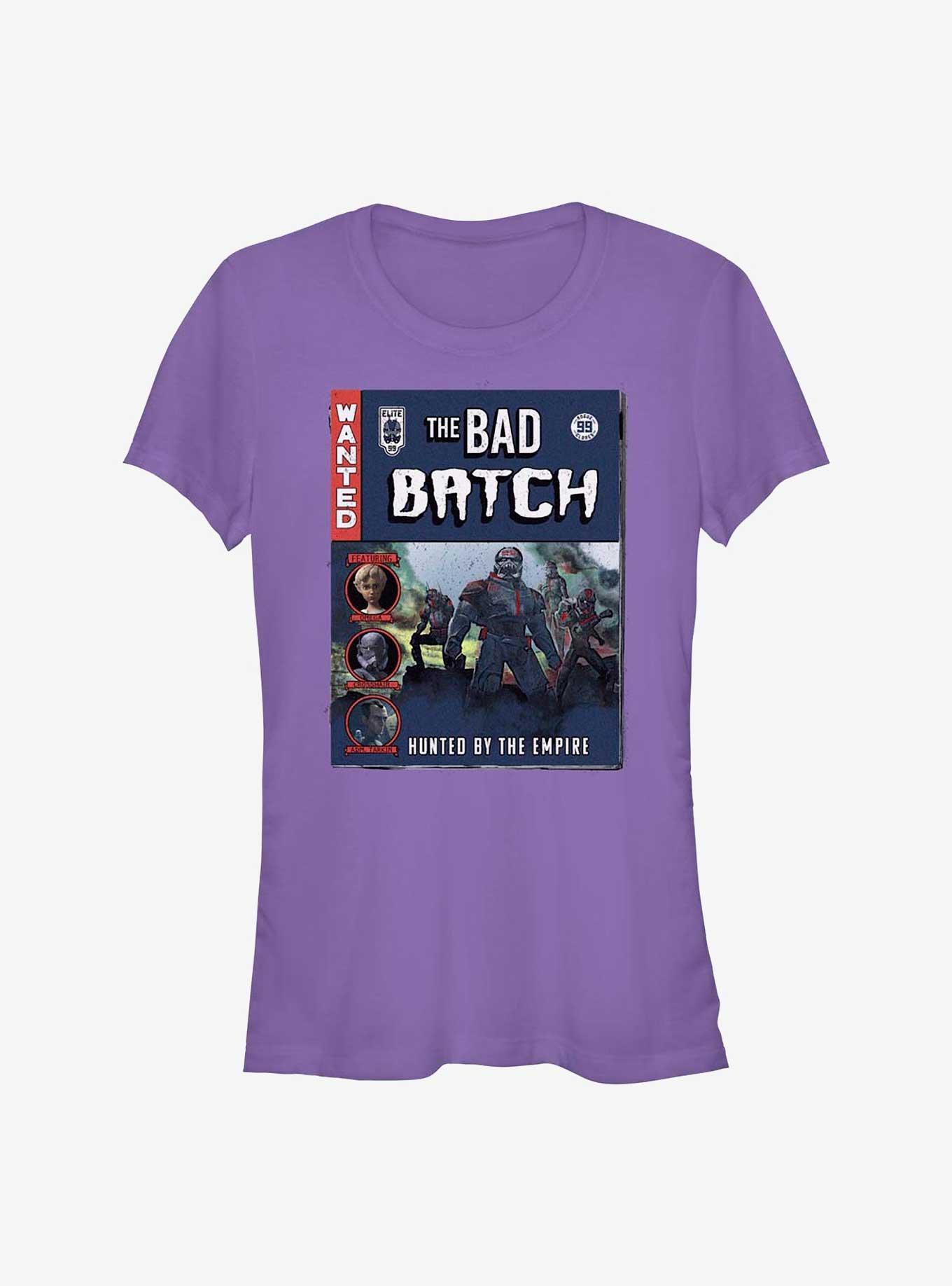 Star Wars: The Bad Batch Mutant Clones Girls T-Shirt, PURPLE, hi-res