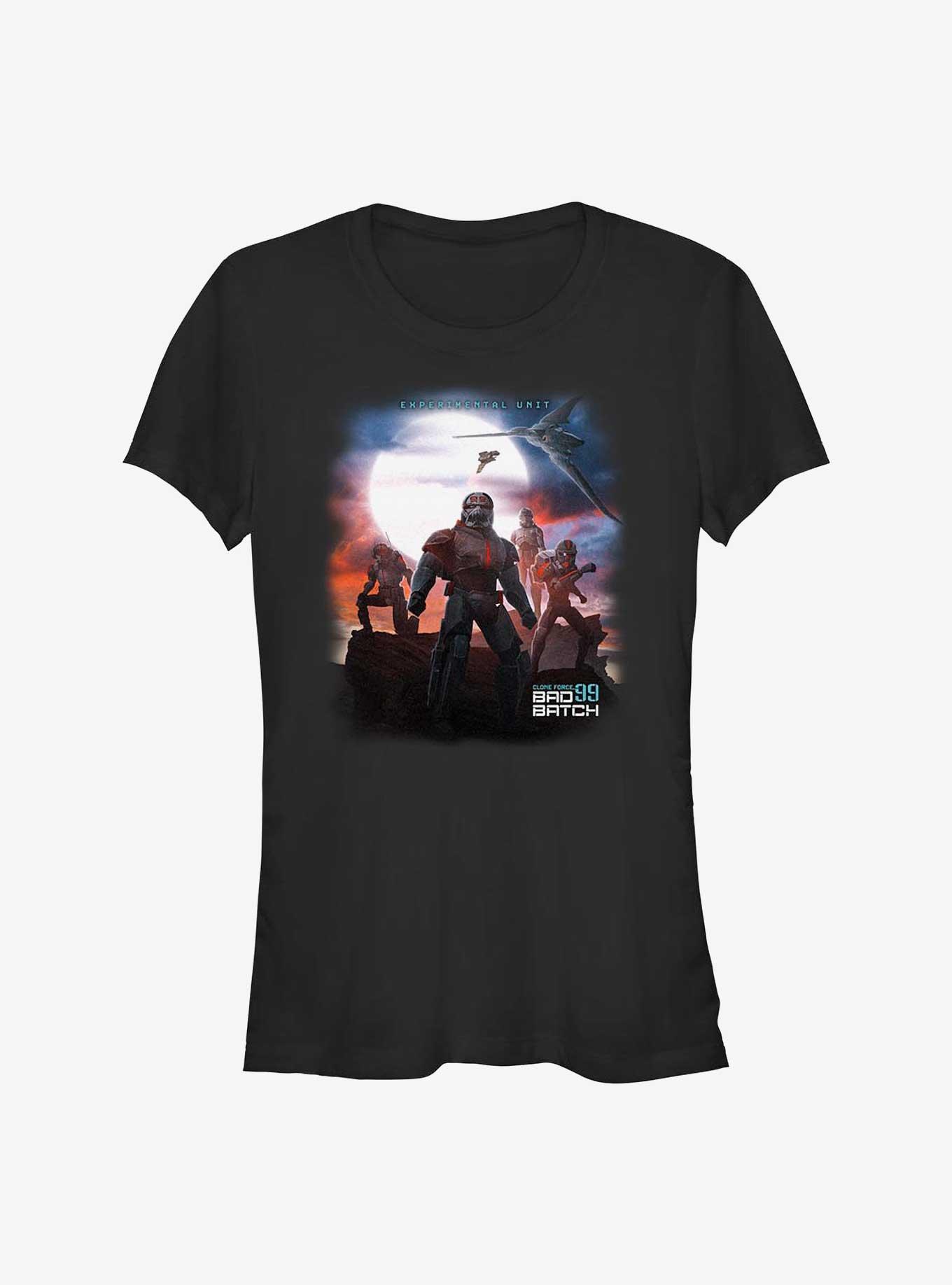 Star Wars: The Bad Batch Poster Girls T-Shirt, BLACK, hi-res