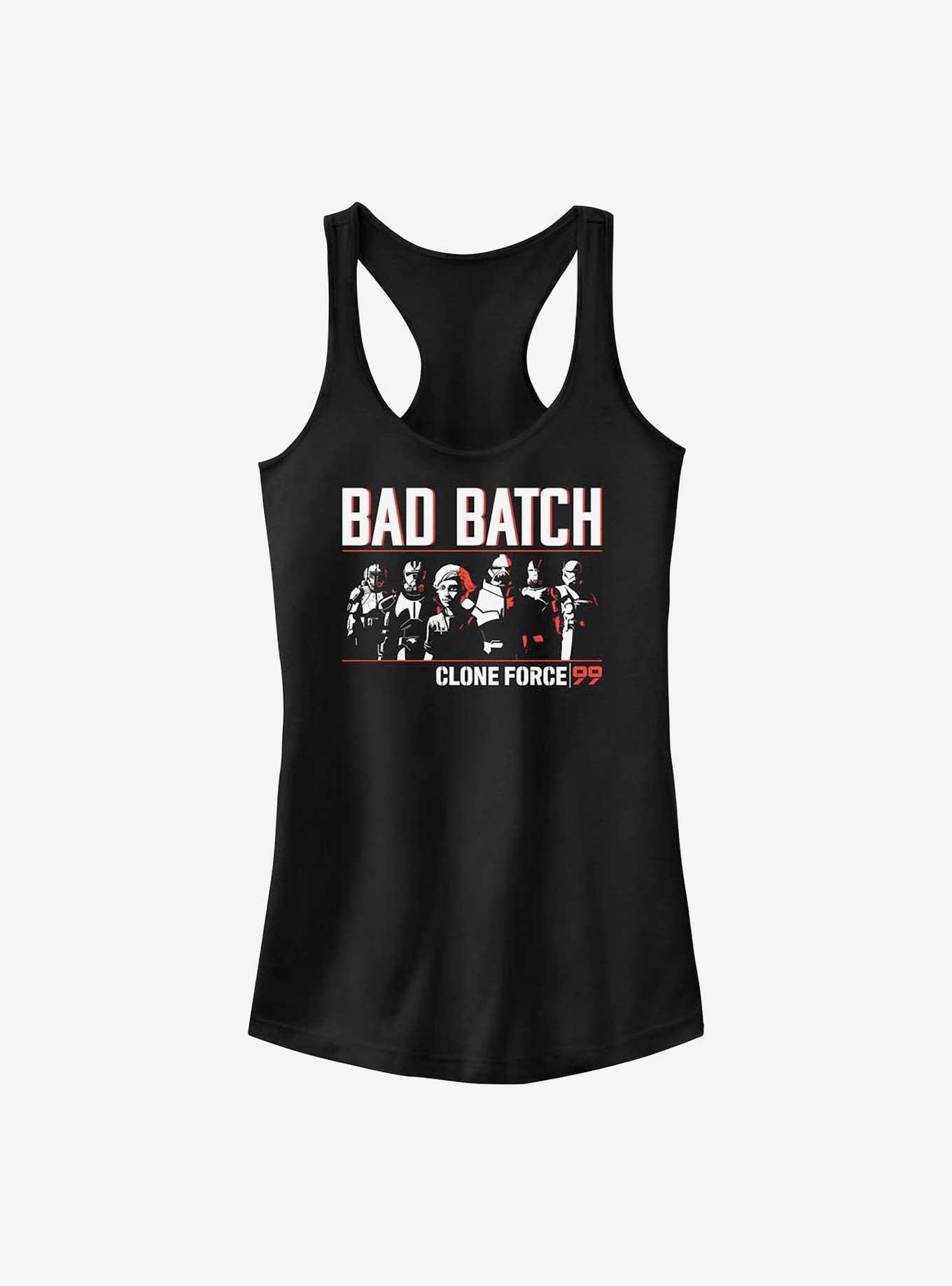 Star Wars: The Bad Batch Lineup Girls Tank, BLACK, hi-res