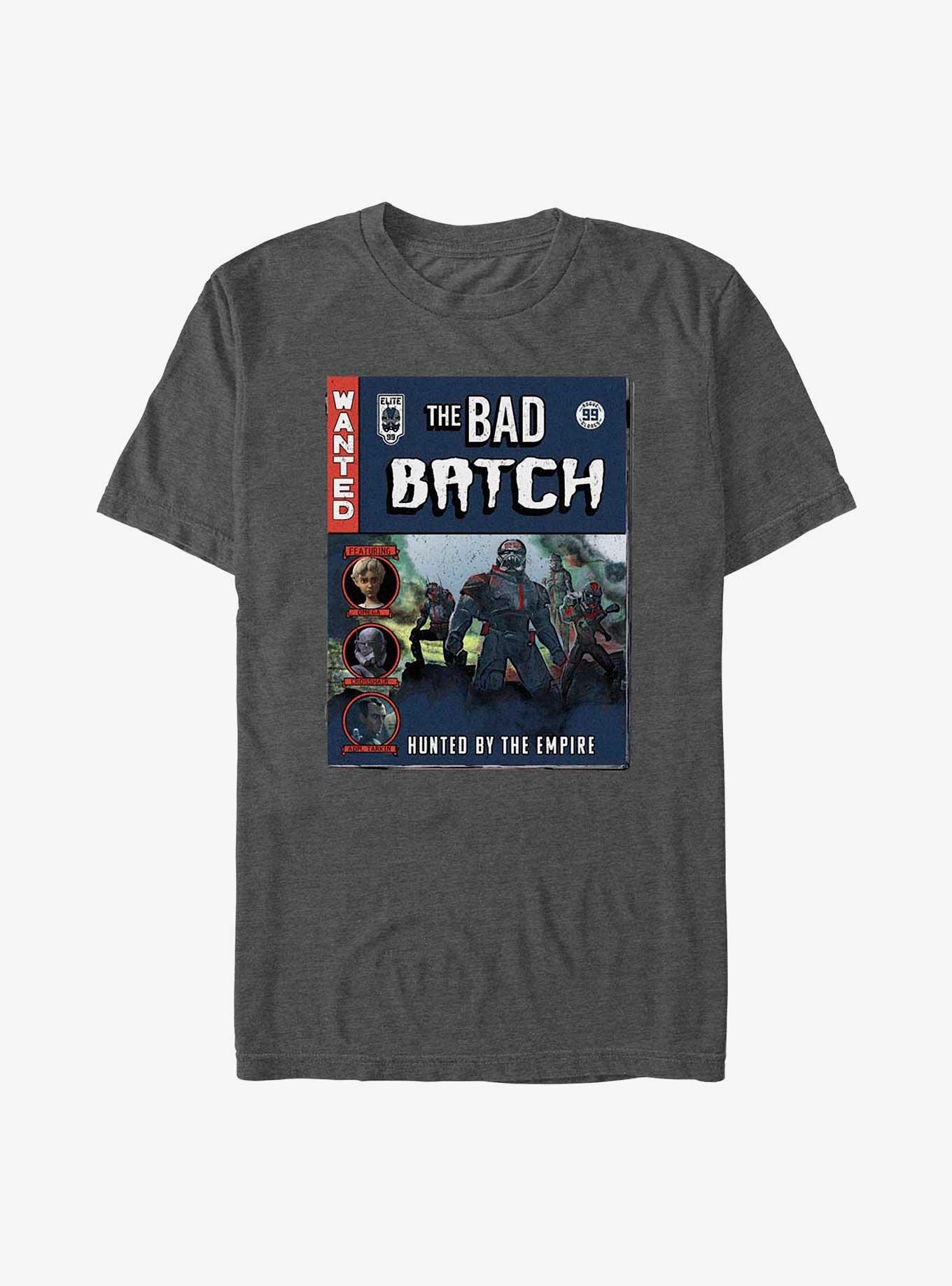 Star Wars: The Bad Batch Mutant Clones T-Shirt, CHAR HTR, hi-res