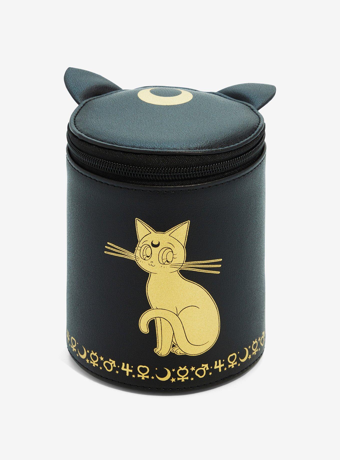 Pretty Guardian Sailor Moon Luna Makeup Bag Hot Topic