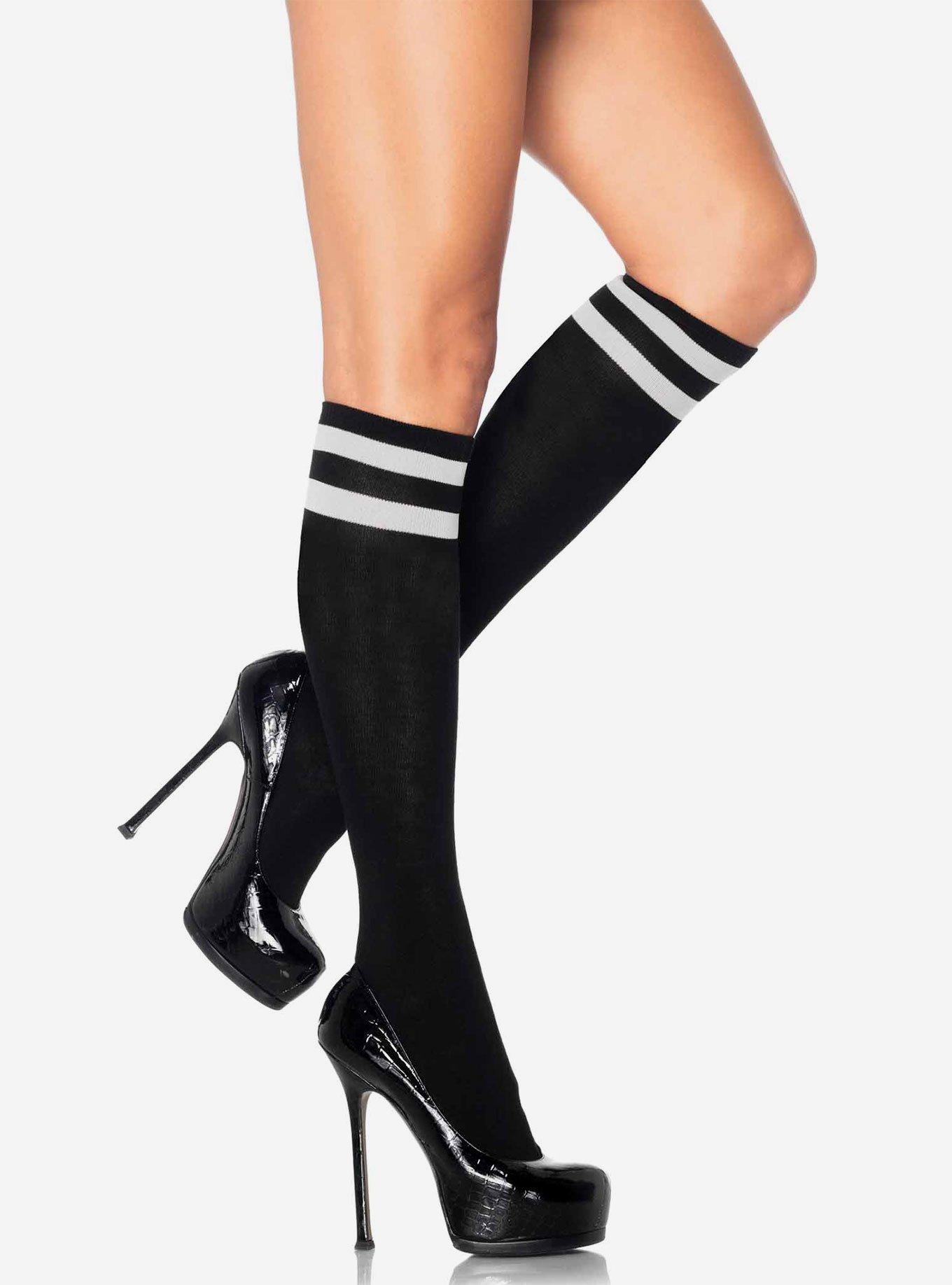 Athletic Knee High Socks, , hi-res