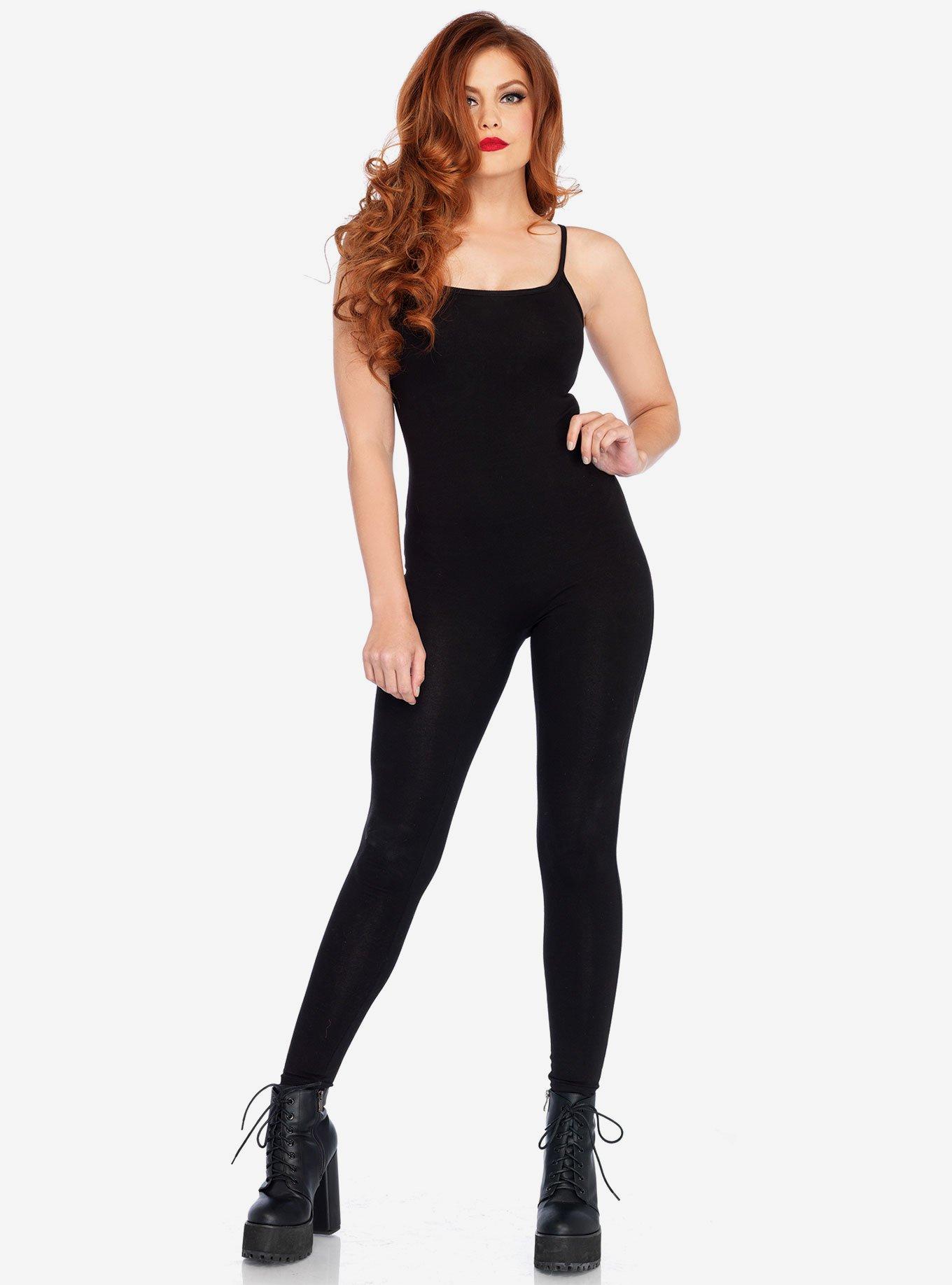 Basic Unitard, BLACK, hi-res