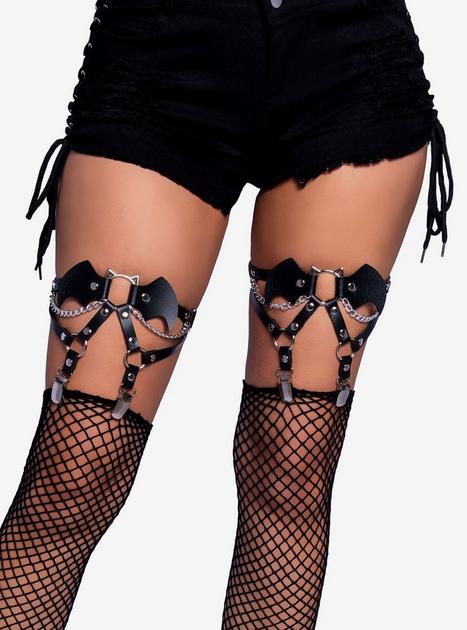 hot topic garter belt Pink Garter Pink Lace Strawberry Garter Set Hot Topic main image 0