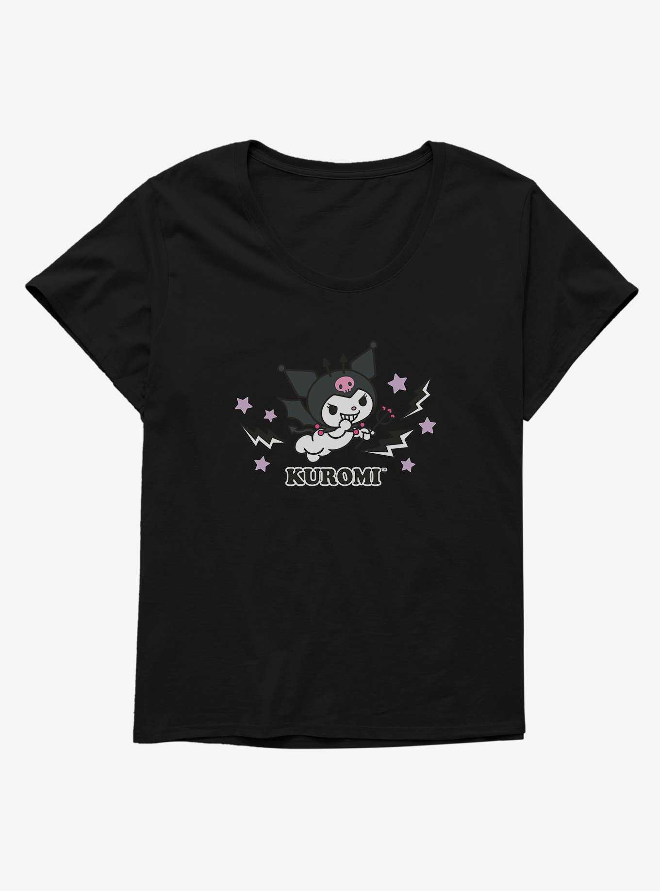 Kuromi Halloween Flying Girls T-Shirt Plus Size, , hi-res
