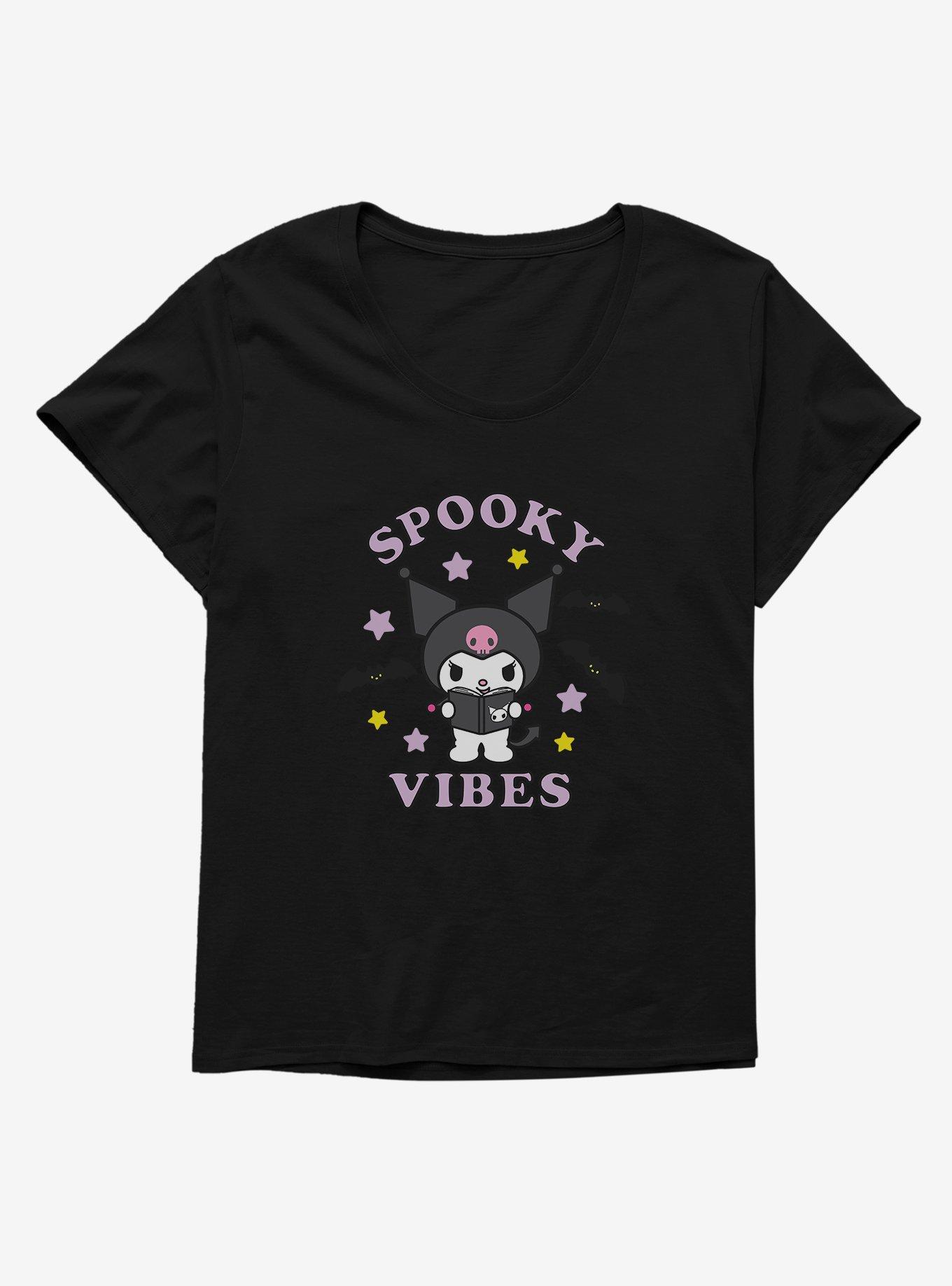 Kuromi Halloween Spooky Vibes Girls T-Shirt Plus Size | Hot Topic